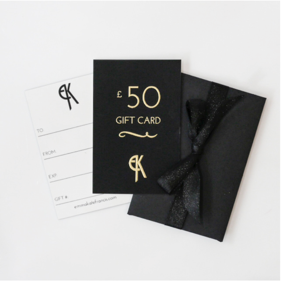£50 Gift Card (Physical)