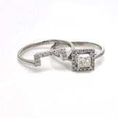 Diamond Wedding and Engagement Rings by Emma-Kate Francis - Designed and made in her Cardiff workshop